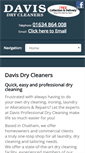 Mobile Screenshot of davisdrycleaners.co.uk